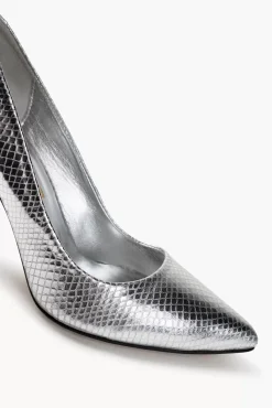JANICE Pumps^Zilveren Pump Dean Silver