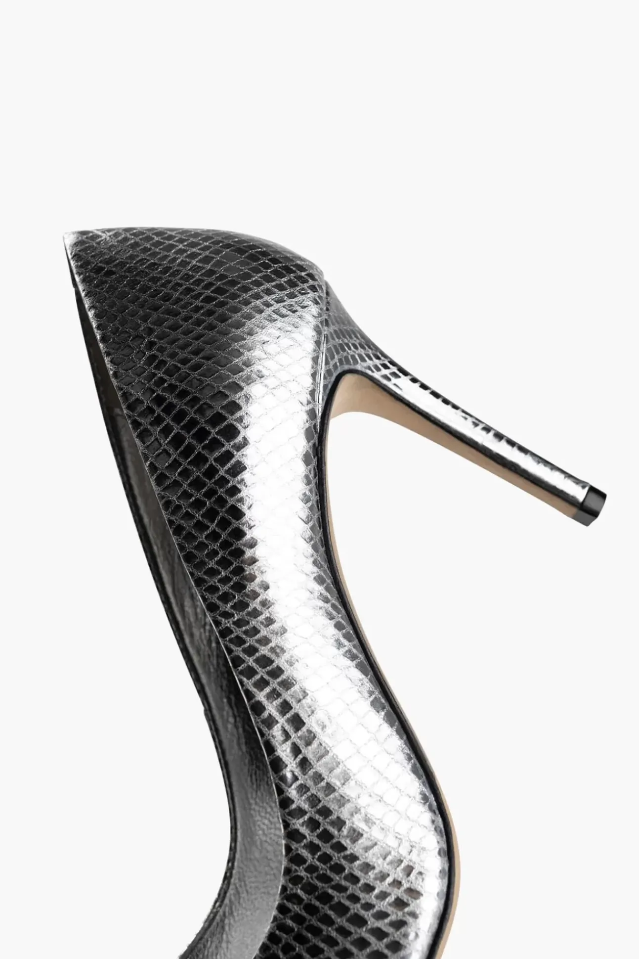 JANICE Pumps^Zilveren Pump Dean Silver