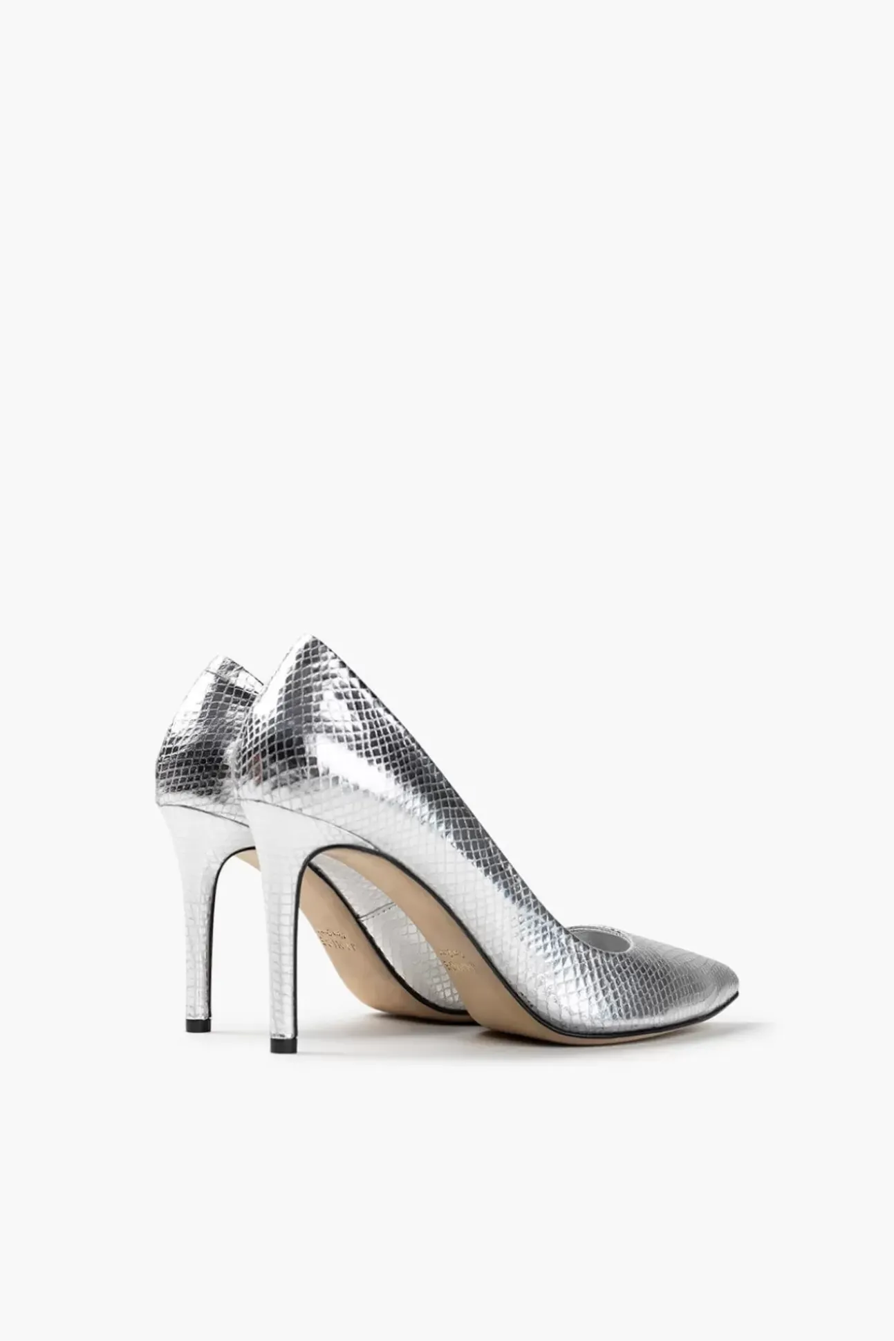 JANICE Pumps^Zilveren Pump Dean Silver