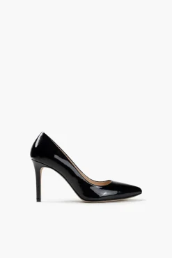 JANICE Pumps^Zwarte Lak Pump Dean Black