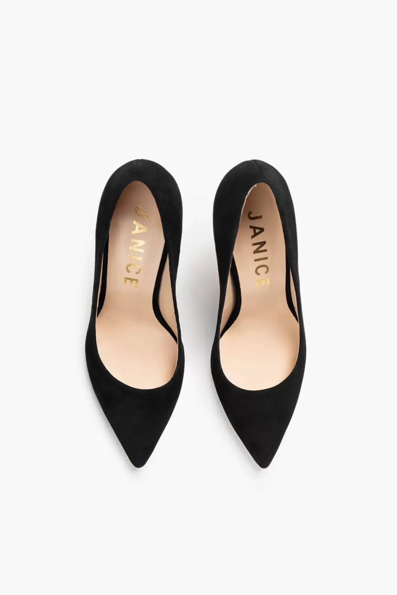 JANICE Pumps^Zwarte Pump Dean Black Suede